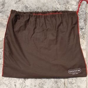Coach dust bag